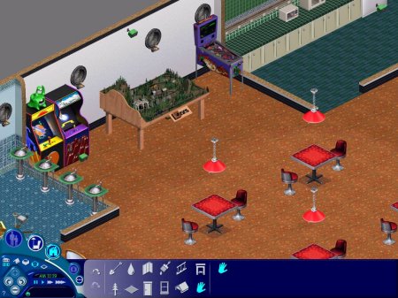 The amusement arcade