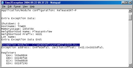 An exception Exception