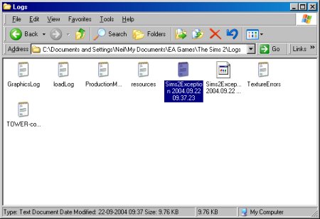 Sims2 Logs Logs