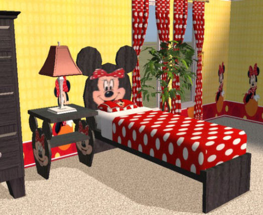Minnie Bed and Endtable Preview