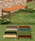 Backless Deck Bench Preview