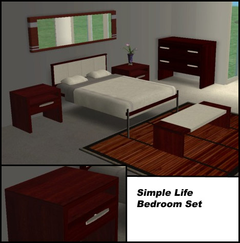 Simple Life Bedroom Set Preview