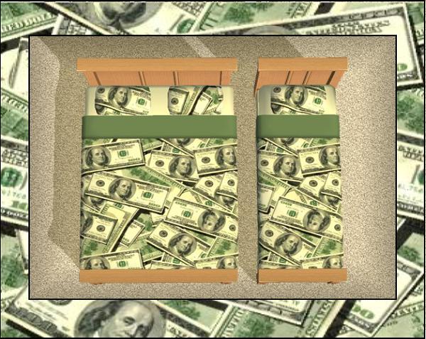 Money $ Bedding Preview