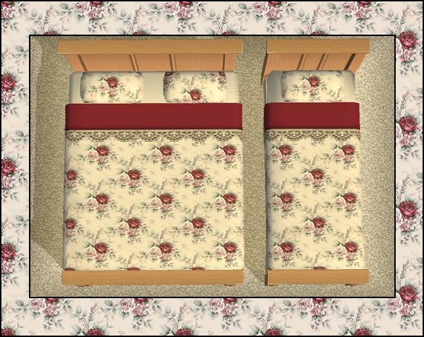 RedRoses Bedding  Preview
