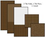 Tile Me Tender Walls & Floors (Brown) Preview