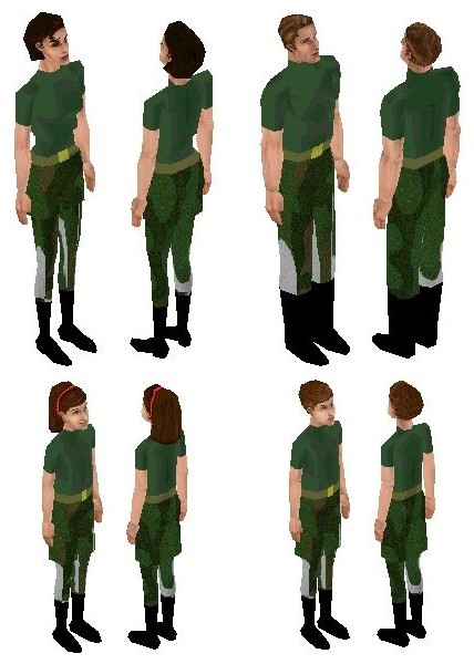 Army Gear Skin Set Preview