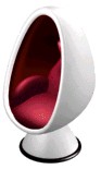 Holsimer Red Egg Chair Preview