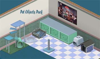 Pet Objects Pack Preview