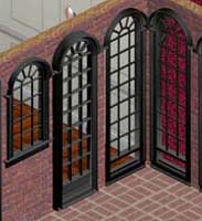 Black Window and Door Set Preview