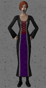 Simple Gothic Dress Preview