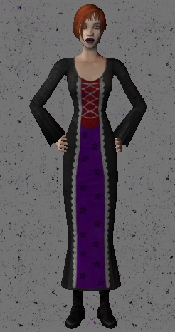 Simple Gothic Dress Preview