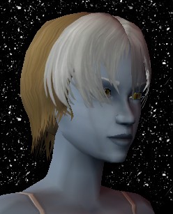  Blond and White Female Elf Hair 8 Preview