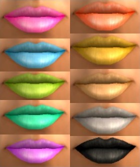 Lipstick Pack 1 Preview