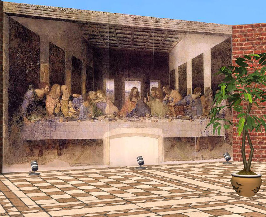 The Last Supper Mural Preview