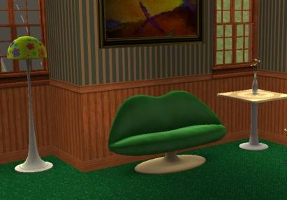 Green Love Seat Preview