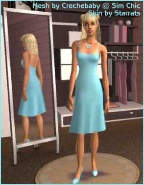 Blue summer dress Preview