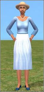 Light blue granny dress Preview