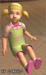 Green and Pink Toddler Outfit 1 Preview