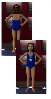 Navy Swimsuit Preview